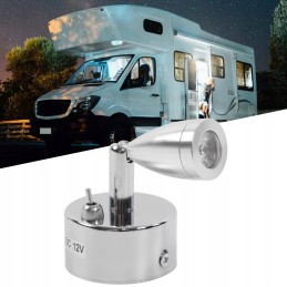 Wall lamp 12v led rotating lamp 3w