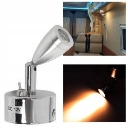 Wall lamp 12v led rotating lamp 3w