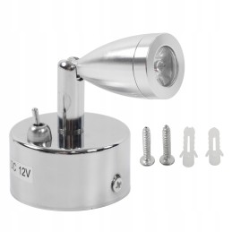 Wall lamp 12v led rotating lamp 3w