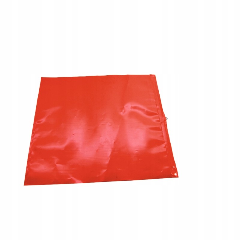 Red warning signal flag