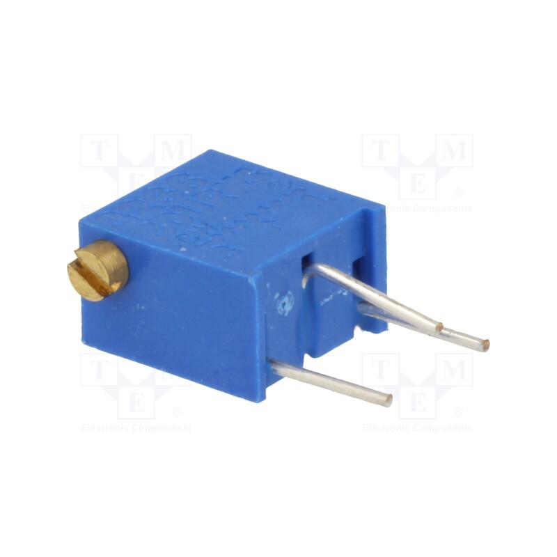100 pcs x BOURNS - 3266X-1-203LF - Potentiometer: mounting, multiturn, 20kΩ, 250mW, ±10%, linear, THT