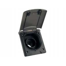 External water socket, magnet, anthracite filler