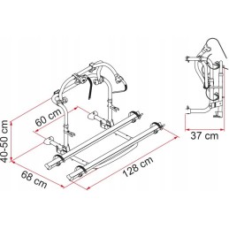 Carry bike pro c knaus eiff bicycle carrier in wa