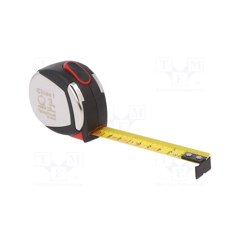 1 pcs x MEDID - 43191 - Measuring tape, L: 3m, Width: 19mm, measure