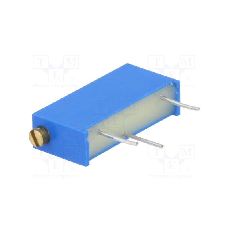 100 pcs x BOURNS - 3009P-1-104LF - Potentiometer: mounting, multiturn, 100kΩ, 0.75W, ±10%, linear