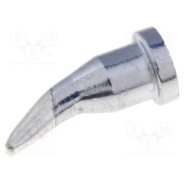 1 pcs x WELLER - T0054442799 - Tip, bent chisel, 1.6x0.8mm, bent 30°