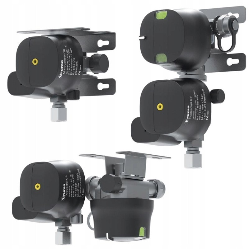 Truma duocontrol cs vertical gas reducer