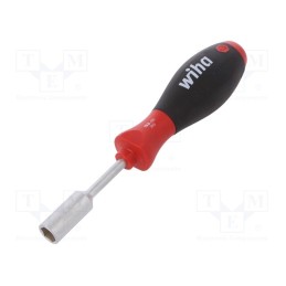 1 pcs x WIHA - 1081 - Screwdriver, 6-angles socket, SoftFinish®, Blade length: 65mm