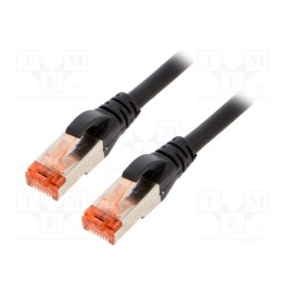 1 pcs x DIGITUS - DK-1644-020/BL - Patch cord, S/FTP, 6, stranded, Cu, LSZH, black, 2m, 27AWG