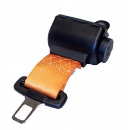 Seat belt for forklift seat