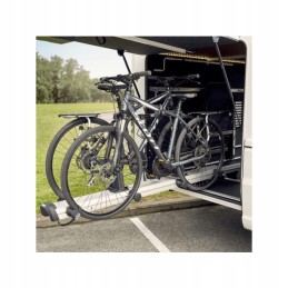 Thule Veloslide bike rack silver camper