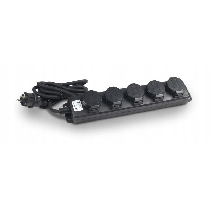 Carbest power strip with 2-5 m cable, 5 sockets