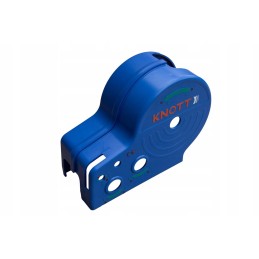 Housing for a knott winch for a tow truck trailer