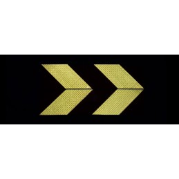 Adr plate, trailer distinguishing sticker, 2 pcs