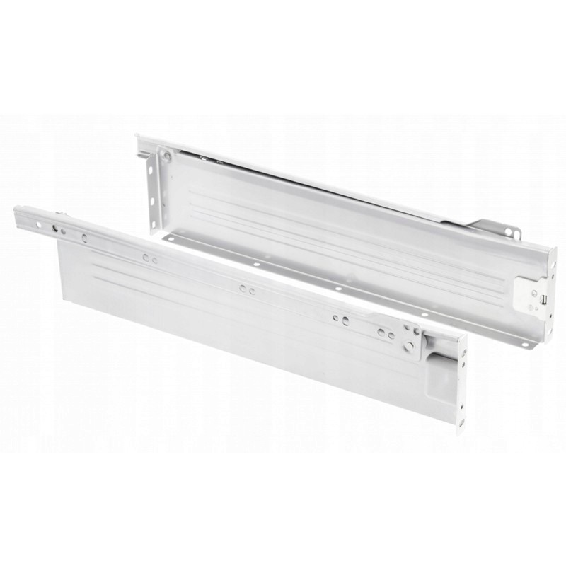 White drawer guide 40 x 9 5 cm