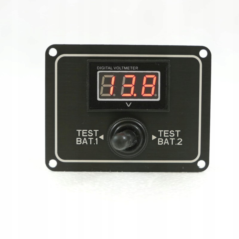 Battery condition monitor tester for 2 batteries