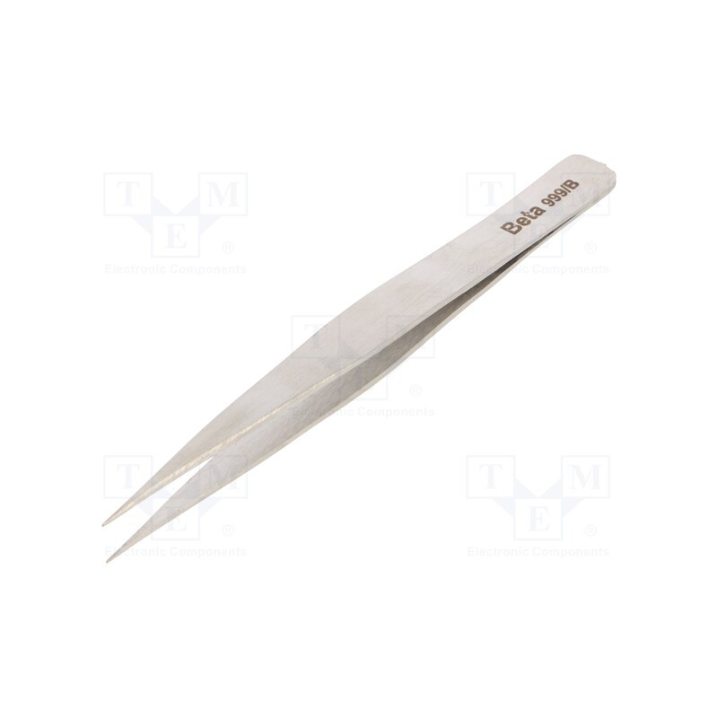 1 pcs x BETA - 9990017 - Tweezers, 120mm, universal, Blade tip shape: sharp