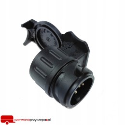 Adapter 13 to 7, socket 13, 7-pin plug