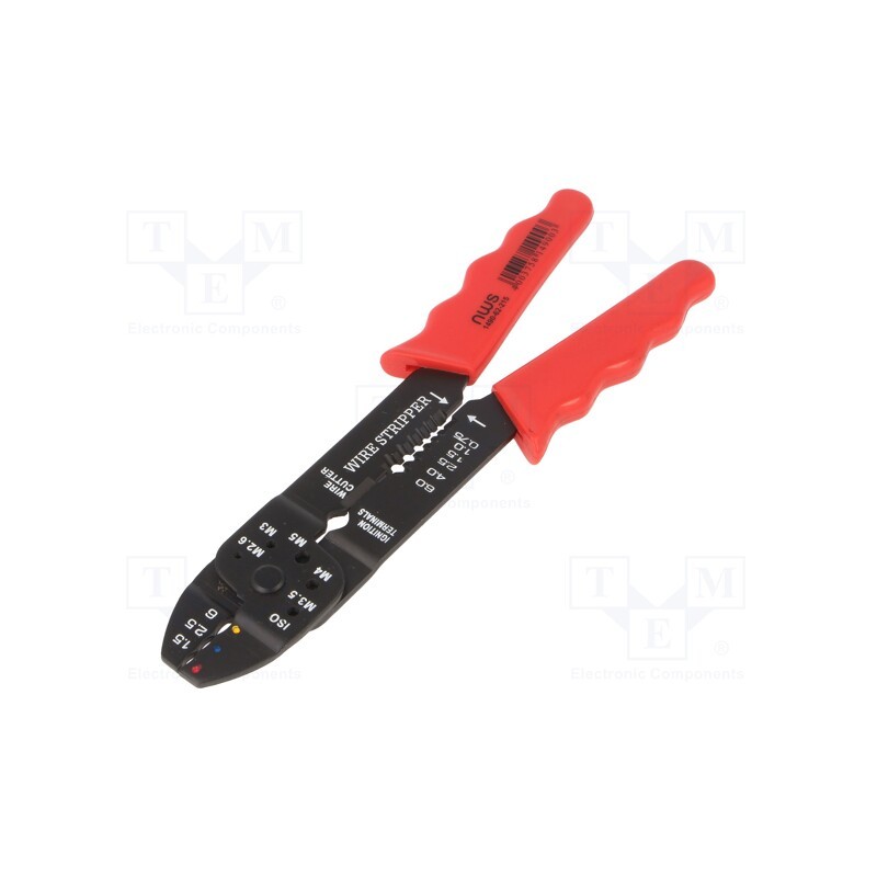 1 pcs x NWS - 1490-62-215 - Tool: multifunction wire stripper and crimp tool, 1.5÷6mm2