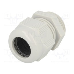 1 pcs x HELUKABEL - HT M25 RAL7035 - Cable gland, M25, 1.5, IP68, polyamide, grey, HELUTOP HT-M