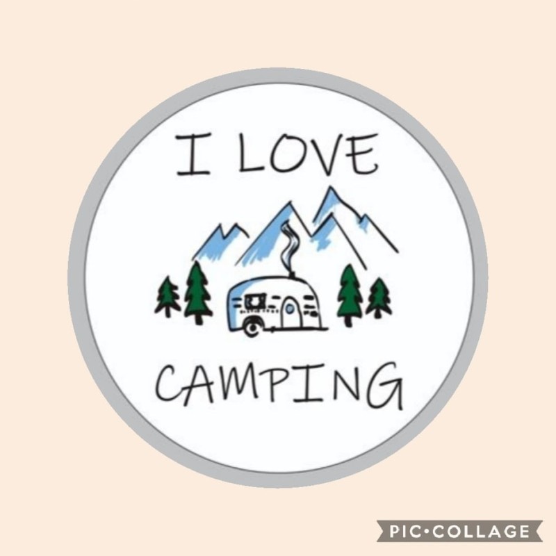 Sticker accessories round trailer 90mm