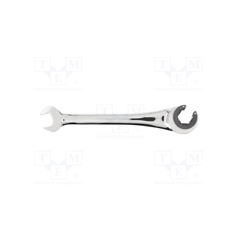 1 pcs x Hu00d6GERT TECHNIK - HT1R070 - Wrench, flare nut wrench,with ratchet, 8mm, Overall len: 160mm