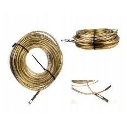 Customs rope, set with fittings, diameter 6mm, length 34m