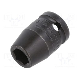 1 pcs x STAHLWILLE - 23010012 - Socket, 6-angles,socket spanner,impact, HEX 12mm, 1/2', 38mm