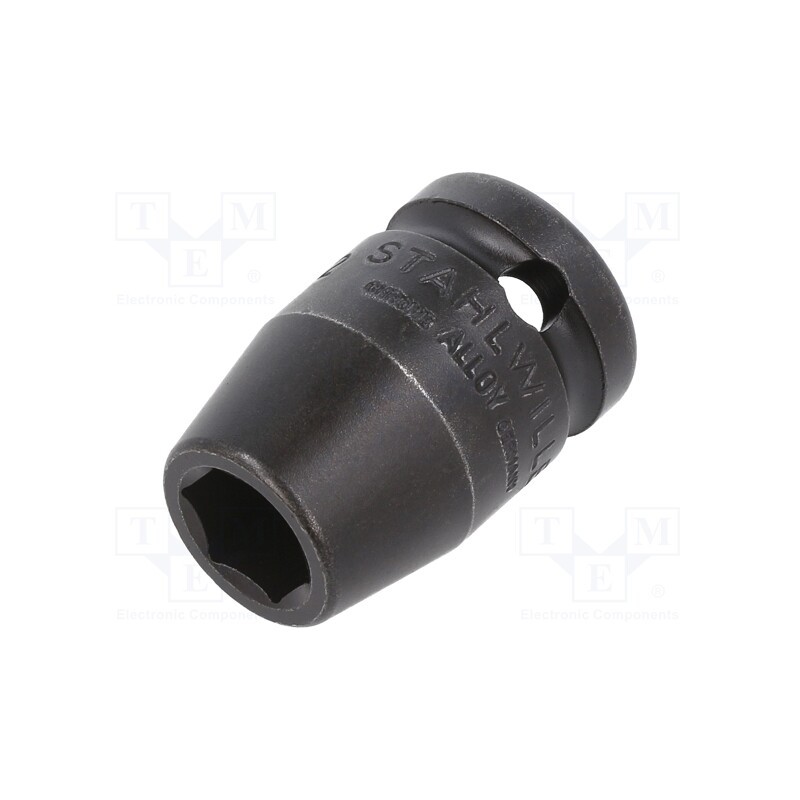 1 pcs x STAHLWILLE - 23010012 - Socket, 6-angles,socket spanner,impact, HEX 12mm, 1/2', 38mm