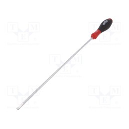 1 pcs x WIHA - 702 - Screwdriver, slot, 5,5x1,0mm, SoftFinish®, Blade length: 300mm