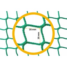 Protective transport safety net for the Knott trailer 160x250