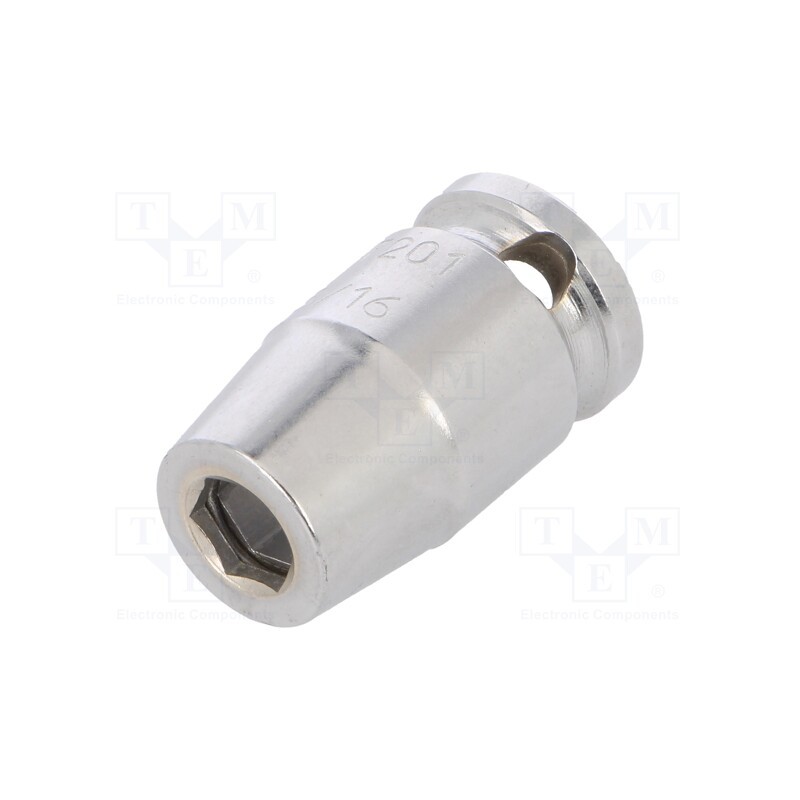 1 pcs x WIHA - 1927 - Holders for screwdriver bits, Socket: 3/8', Overall len: 30mm