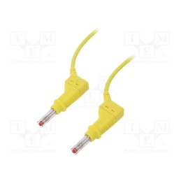 1 pcs x STu00c4UBLI - 66.9407-10024 - Connection cable, 32A, banana plug 4mm,both sides, Len: 1m