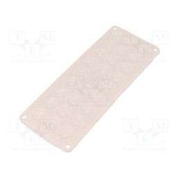 1 pcs x HT HI TECH POLYMERS - HTK-26-TPE -AS - Multigate grommet, elastomer thermoplastic TPE, light grey