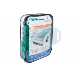 Safety net for a trailer 150x220, protective transport with rubber