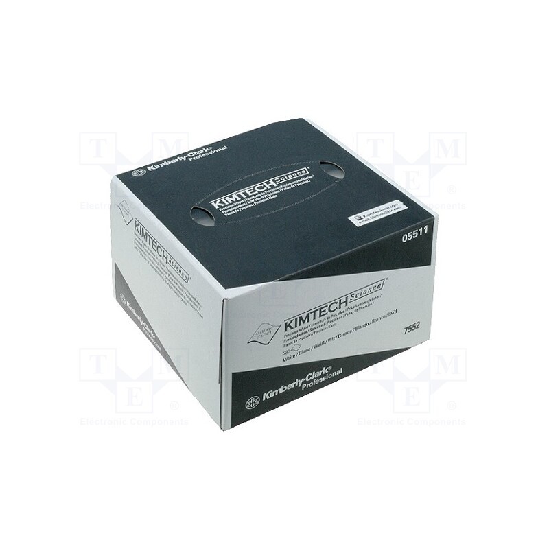 1 pcg x KIMBERLY CLARK - 7552 KIMTECH SCIENCE - Cleaning cloth: cloth, paper, white, 280pcs, 210x110mm, cleaning