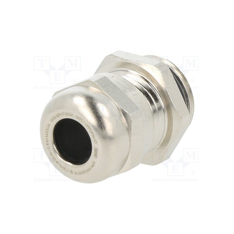 1 pcs x HUMMEL - 1.640.1600.50 - Cable gland, M16, 1.5, IP68, brass, HSK-M-Ex