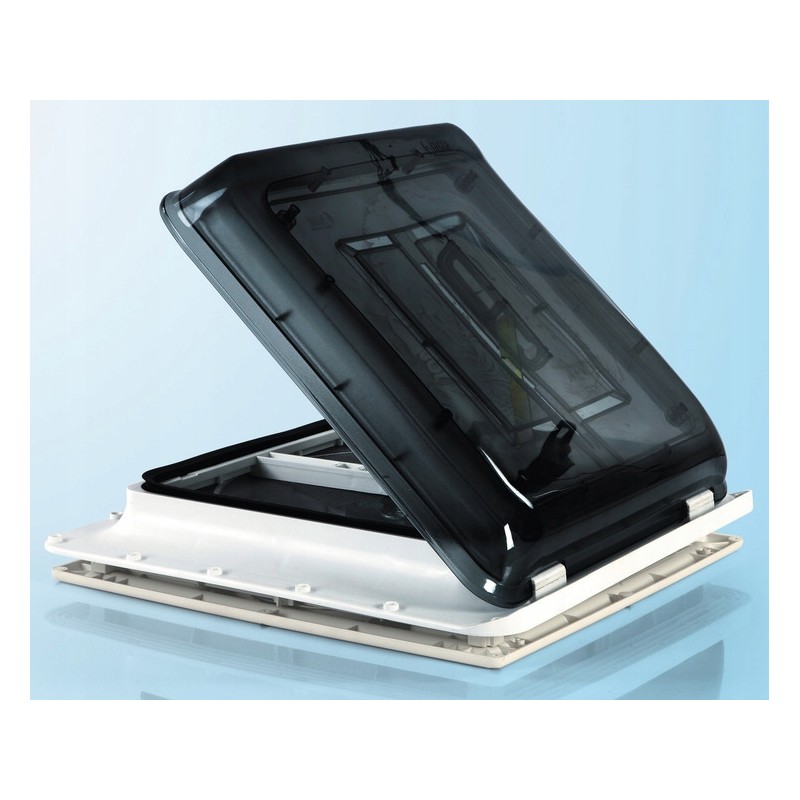 Fiamma turbo vent premium crystal roof window 40x40 12v fan