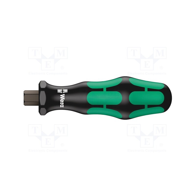1 pcs x WERA - 5002900001 - Screwdriver handle, Mounting: hexagonal 6mm