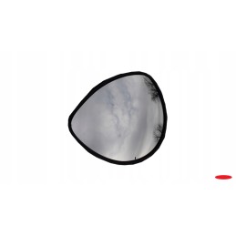 Panoramic mirror forklift