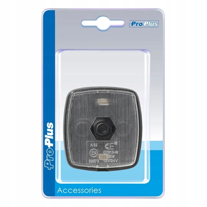 Front position lamp white 66x62mm proplus