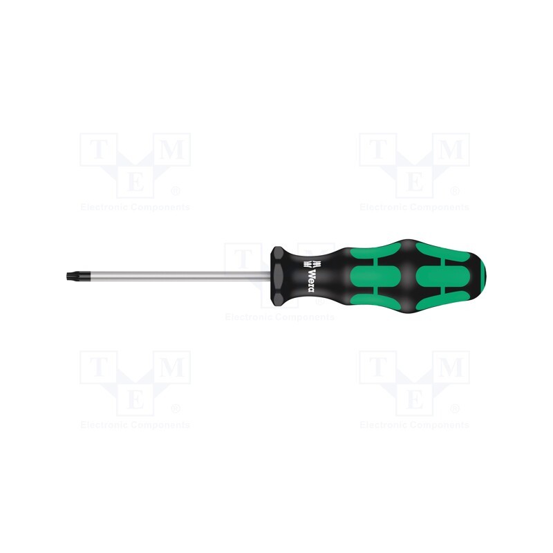 1 pcs x WERA - 5138263001 - Screwdriver, Torx® with protection, T25H, Blade length: 100mm