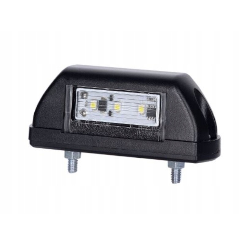 Small LED license plate lamp