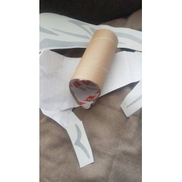 A set of stickers for a camper trailer