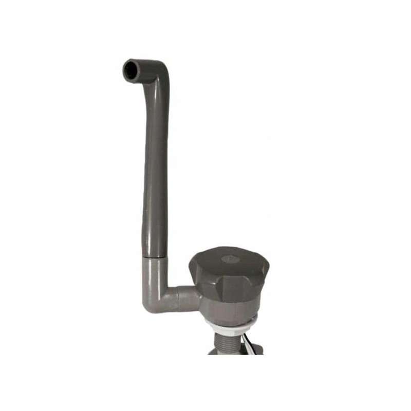 Comet novo cold water gray spout faucet