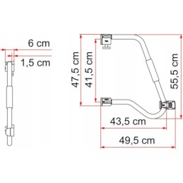Security 46pro fiamma camper door protection