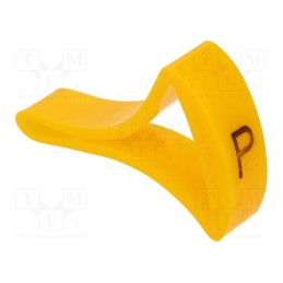 1 pcg x KURANT - MZ-5/P -AS - Markers, Marking: P, 15÷20mm, H: 25mm, A: 16mm, -30÷100°C, leaded