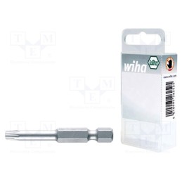 1 set x WIHA - 38712 - Screwdriver bit, Torx®, TX10, Overall len: 70mm, 2pcs.