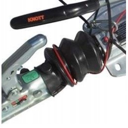 Cover for the bellows of the overrun device of the Knott hitch KF7 5 KF13 KF20 KF2