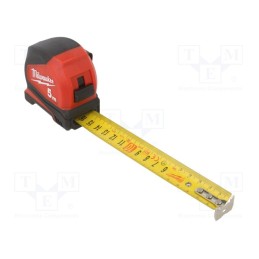 1 pcs x Milwaukee - 4932459593 - Measuring tape, L: 5m, Width: 25mm
